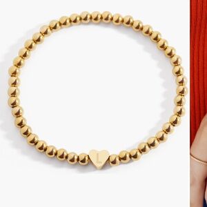 Mint& Lilly Gold Beaded Stretch Bracelet - Women Jewelry